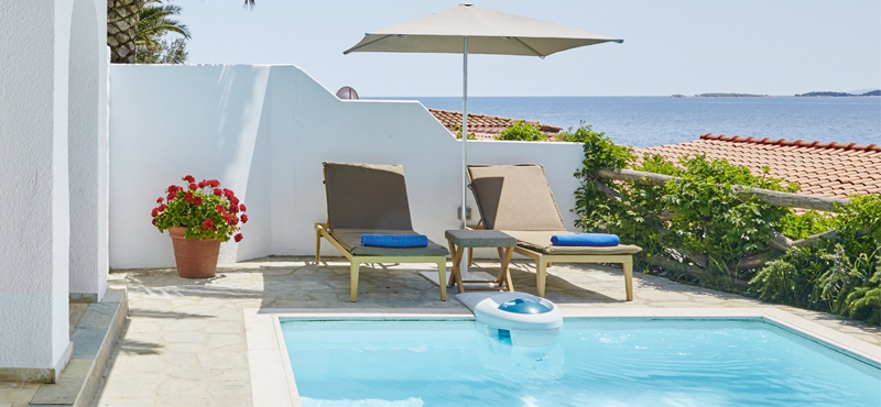 Luxury Greece Holiday Packages Eagles Palace Bungalow Sea View With Private Pool 2