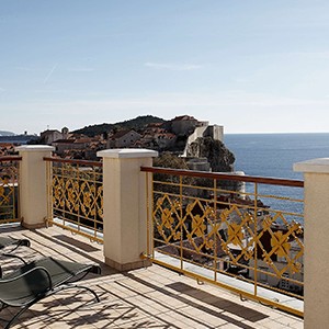 luxury holidays croatia- Hilton Imperial Dubrovnik - terrace