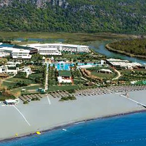 luxury holidays turkey - Hilton Dalaman Sarigerme - aerial