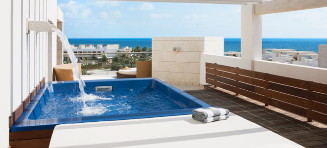 ocean view terrace suite with plunge pool - beloved hotel - mexico honeymoon packages
