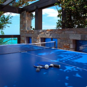 ping pong - porto zante villas and spa - luxury greece holiday packages