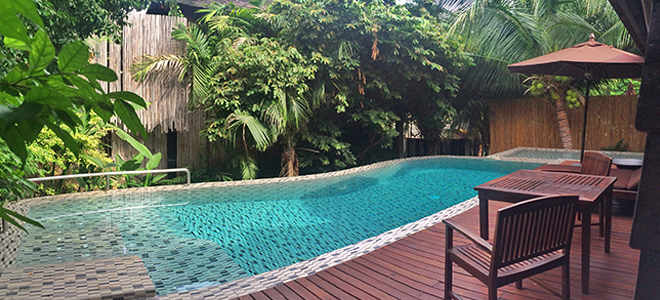 silcadee tropical pool villa