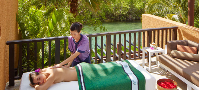 spa pool villa - banyan tree mayakoba - massage
