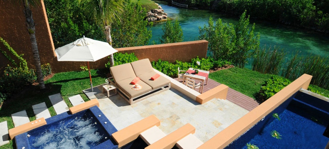 spa pool villa - banyan tree mayakoba