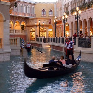 the venetian - gondolas
