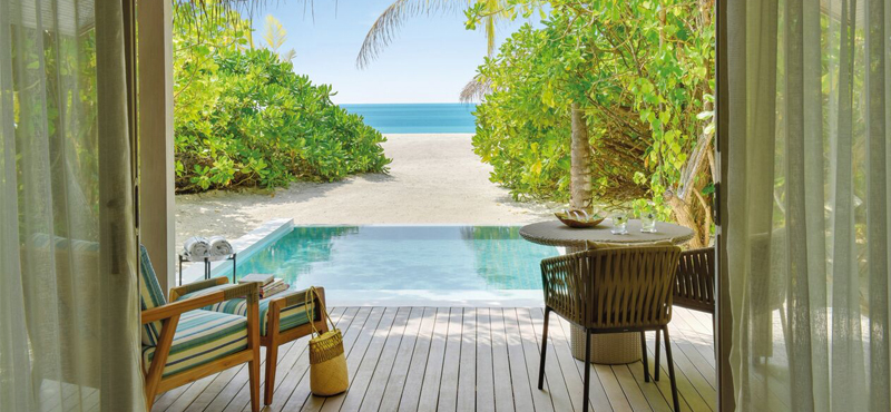 Beach Pool Villa Sunset 4 Kanuhura Maldives Luxury Maldives Holidays