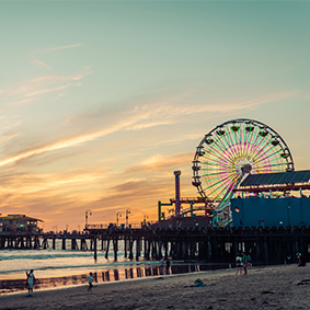 Los Angeles Holidays - Santa Monica Pier - Thumbnail