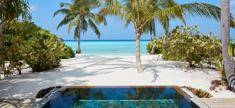 Luxury Maldives Holiday Packages Amari Havodda Maldives Sunset Beach Pool Villa 7