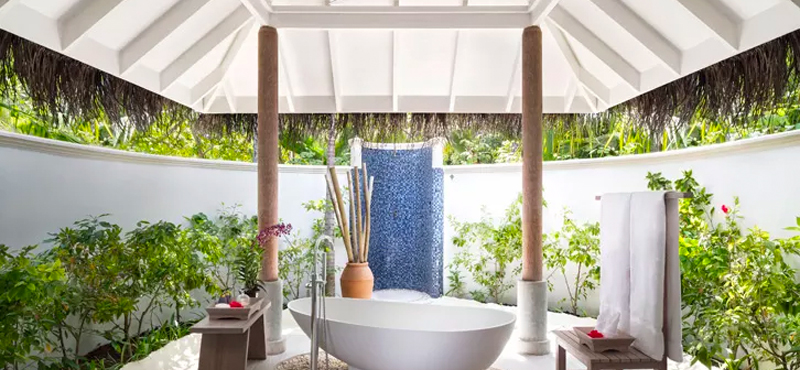 Maldives Holidays Anantara Dhigu Maldives Resort Sunrise Beach Villa Bathroom