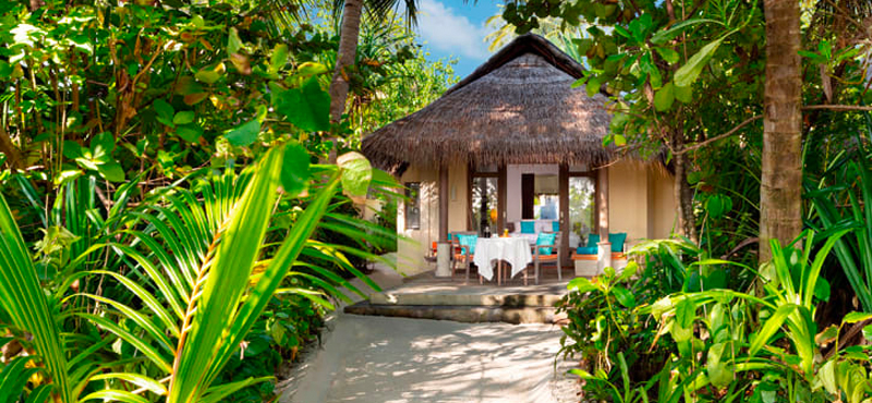 Maldives Holidays Anantara Dhigu Maldives Resort Sunrise Beach Villa Exterior