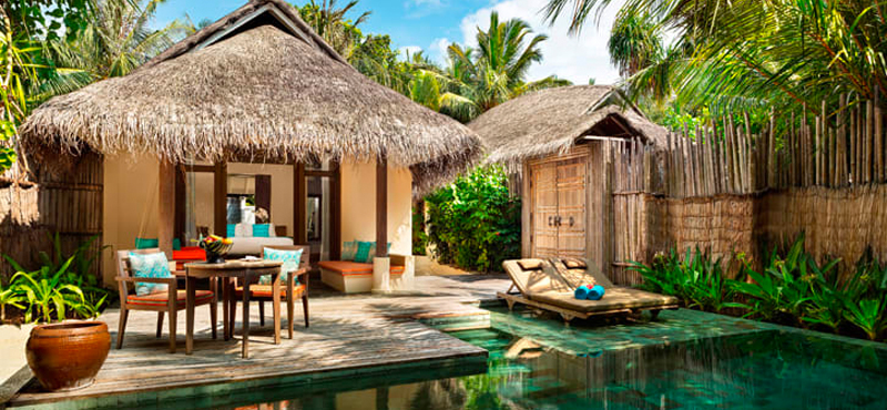 Maldives Holidays Anantara Dhigu Maldives Resort Two Bedroom Anantara Pool Villa Exterior