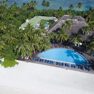 Maldives Holidays Medhufushi Island Resort Aerial View 4