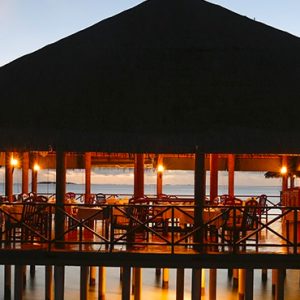 Maldives Holidays Medhufushi Island Resort Dining Exterior 2