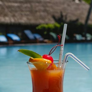 Maldives Holidays Medhufushi Island Resort Poolside View