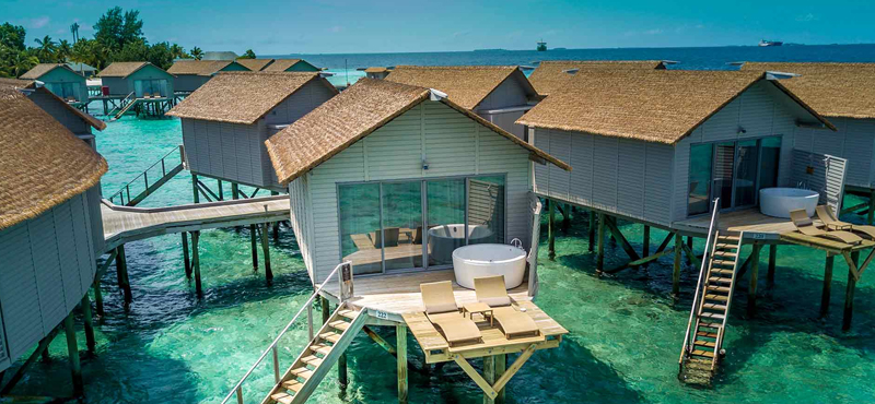 Maldives Honeymoon Packages Centara Ras Fushi Deluxe Spa Over Water Villa