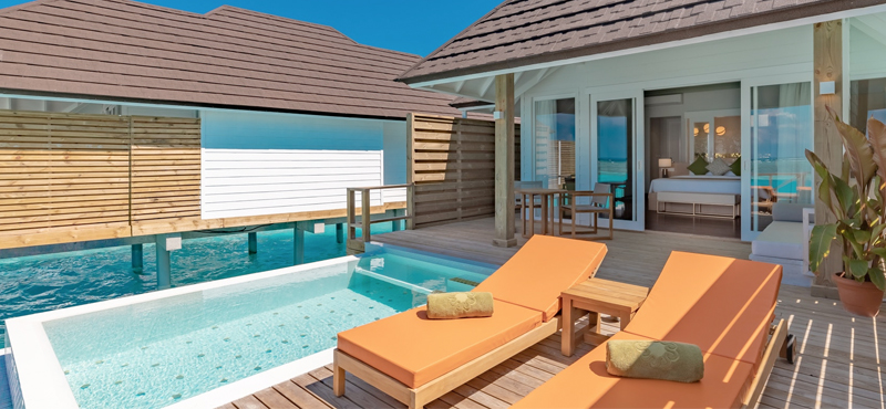 Luxury Maldives holiday Packages Olhuveli Resort And Spa Maldives Grand Water Villas With Pool