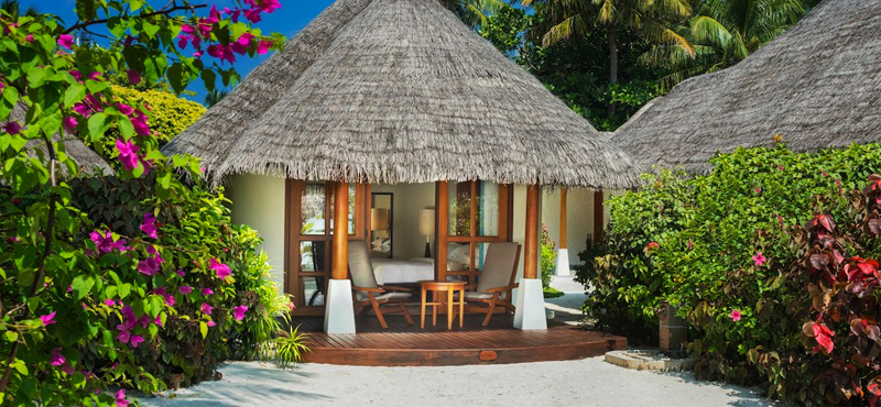 luxury Maldives holiday Packages Sheraton Full Moon Resort 1 Bedroom Cottage