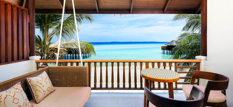 luxury Maldives holiday Packages Sheraton Full Moon Resort Beach Front Deluxe King Room