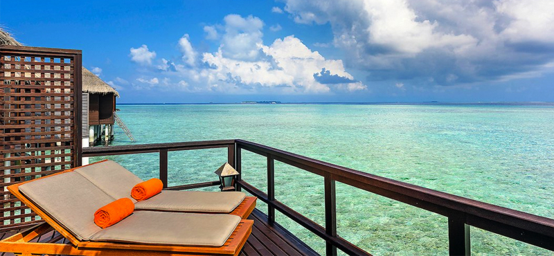 luxury Maldives holiday Packages Sheraton Full Moon Resort Water Villa With Pool