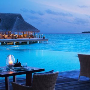 luxury Maldives holiday Packages Taj Exotica Maldives Dining