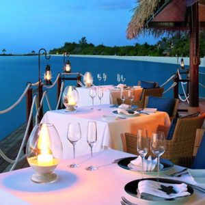 luxury Maldives holiday Packages Taj Exotica Maldives Dining 5