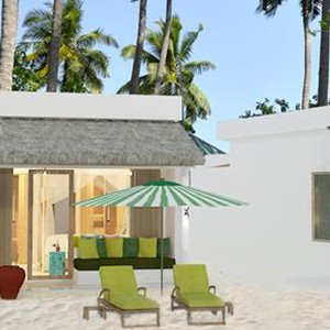 OBLU atmosphere maldives - luxury maldives honeymoon - beach villa