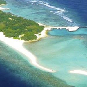 OBLU atmosphere maldives - luxury maldives honeymoon - island view