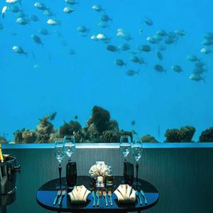 Ozen By Atmosphere At Maadhoo Island Luxury Maldives Honeymoon Packages M6m Underwater Restaurant2