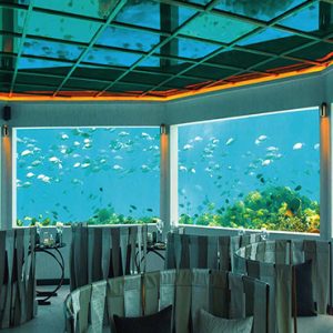 Ozen By Atmosphere At Maadhoo Island Luxury Maldives Honeymoon Packages M6m Underwater Restaurant3