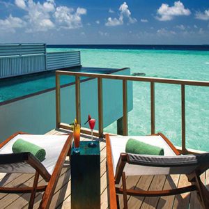 Ozen By Atmosphere At Maadhoo Island Luxury Maldives holiday Packages Wind Villa With Pool Bathroom