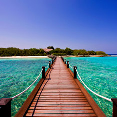 Sheraton Maldives Full Moon Resort - maldives - jetty