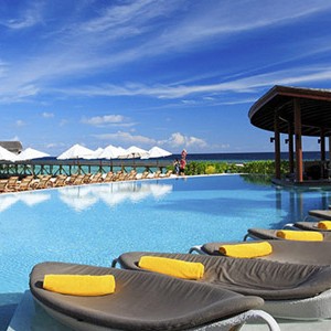 centara ras fushi - maldives honeymoon packages - pool