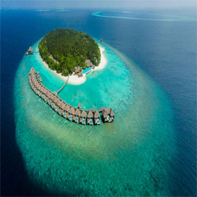dusit thani - maldives - aerial shot - thumbnail