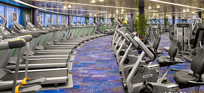 Fitness Centre - ms Eurodam Ship - Luxury Cruise Holidays