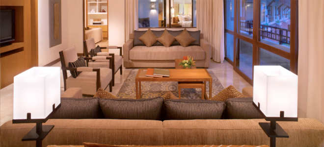 Grand Hyatt Bali - Grand Suite King Bedroom Double Living