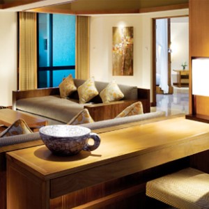 Grand Hyatt Bali - Grand Suite King Bedroom Double Lounge Area
