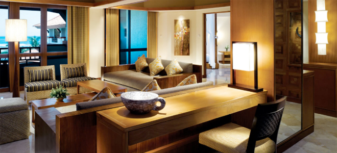 Grand Hyatt Bali - Grand Suite King Bedroom Double Lounge Area