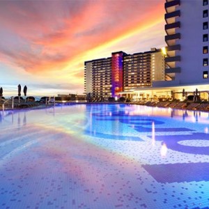 Hard Rock Hotel Tenerife - Luxury Spain holiday packages - Exterior at night