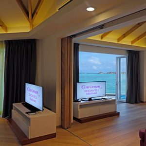 Overwater Suites Interior Cinnamon Dhonveli Maldives Holidays