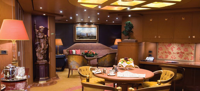 Pinnacle suite- ms Eurodam Ship - Luxury Cruise Holidays