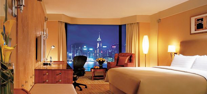 Shangri La Kowloon - Horizon Club Harbour View Room