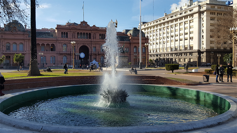 South America Tours - Buenos Aires Fountain - Luxury south America holidays