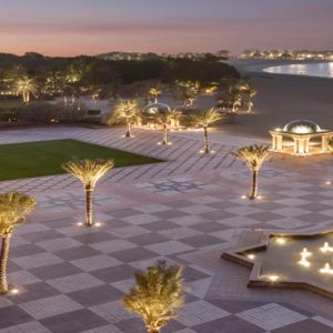 Terrace Area At Night Emirates Palace Abu Dhabi Abu Dhabi Holidays