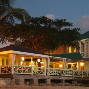 little good harbor - luxury barbados - night view