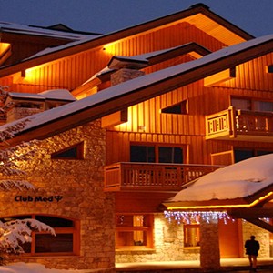 Club Med Meribel LAntares - France holiday - clubmed nightview