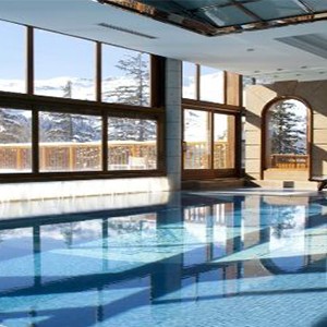 Club Med Meribel LAntares - France holiday - inside pool