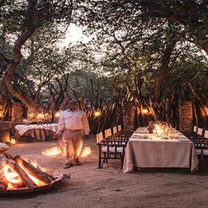 Dulini Lodge - South Africa holidays - boma