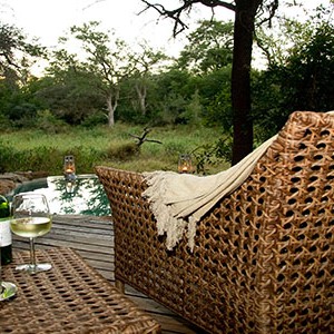 Dulini Lodge - South Africa holidays - deck