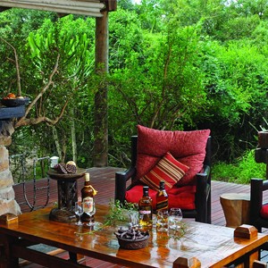 Kariega Game Reserve - Main Lodge Terrace