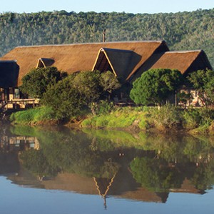 Kariega Game Reserve - River Lodge Exterior